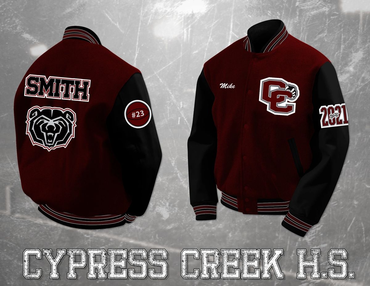 Varsity clearance jackets cypress